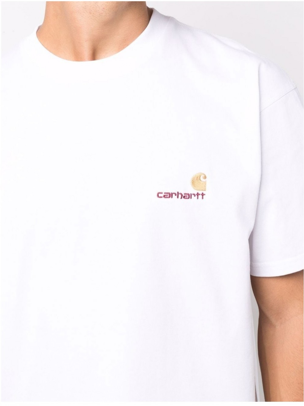 T-shirt logo ricamato