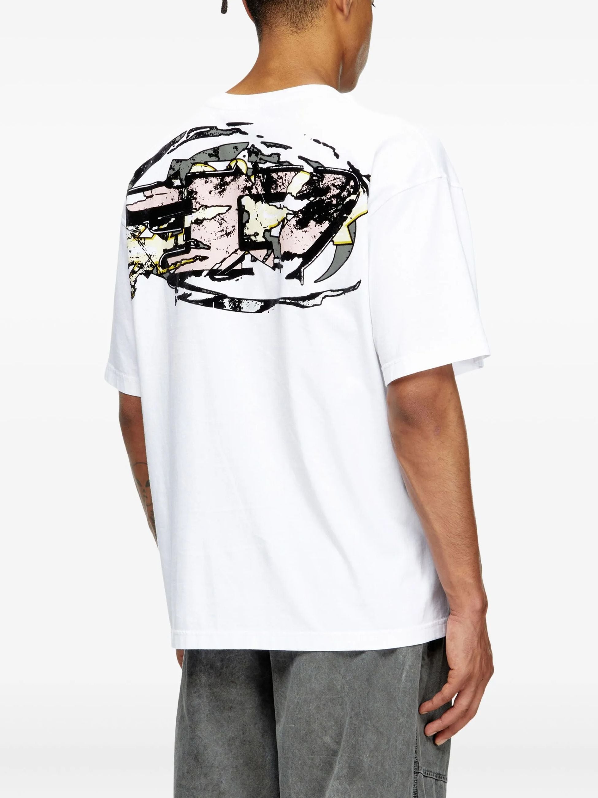DIESEL - T-Shirt - A195520PLAT