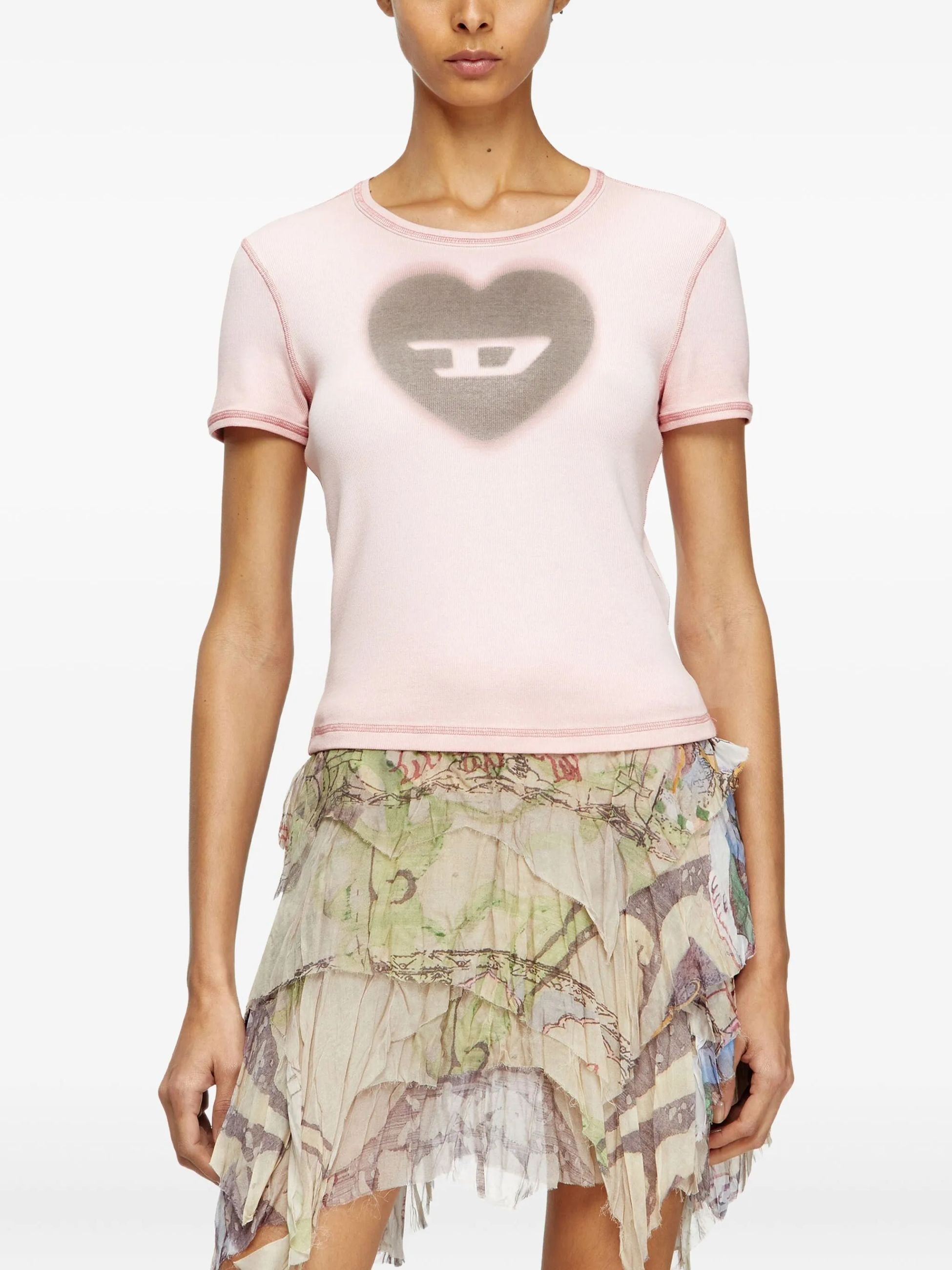 DIESEL - T-Shirt - A128360SQAD
