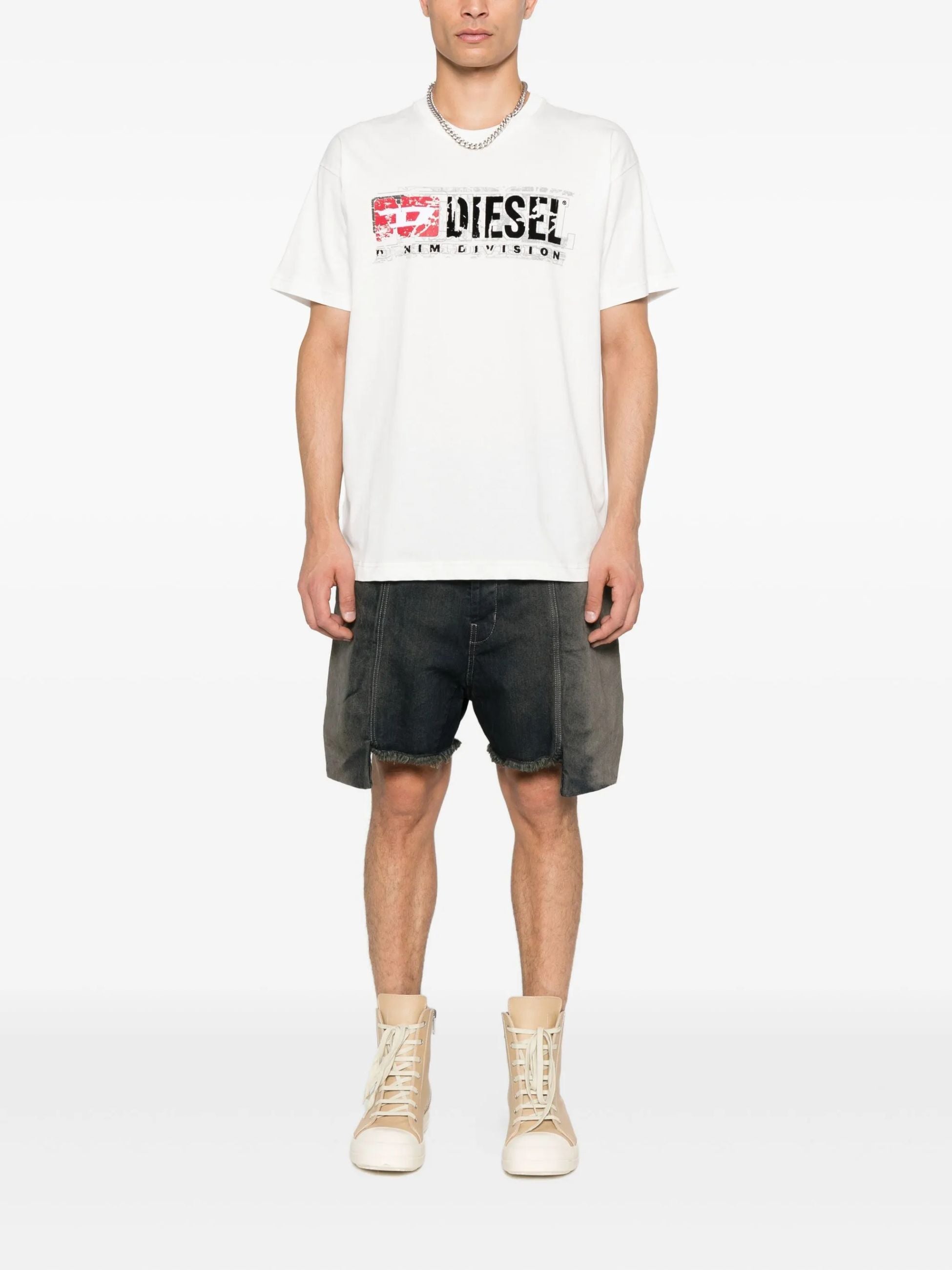 DIESEL - T-Shirt - A194360PLAT