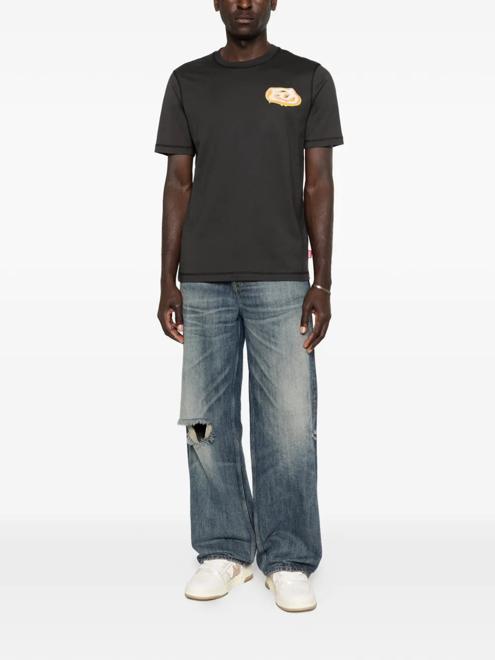 DIESEL - T-Shirt - A202840PLAT