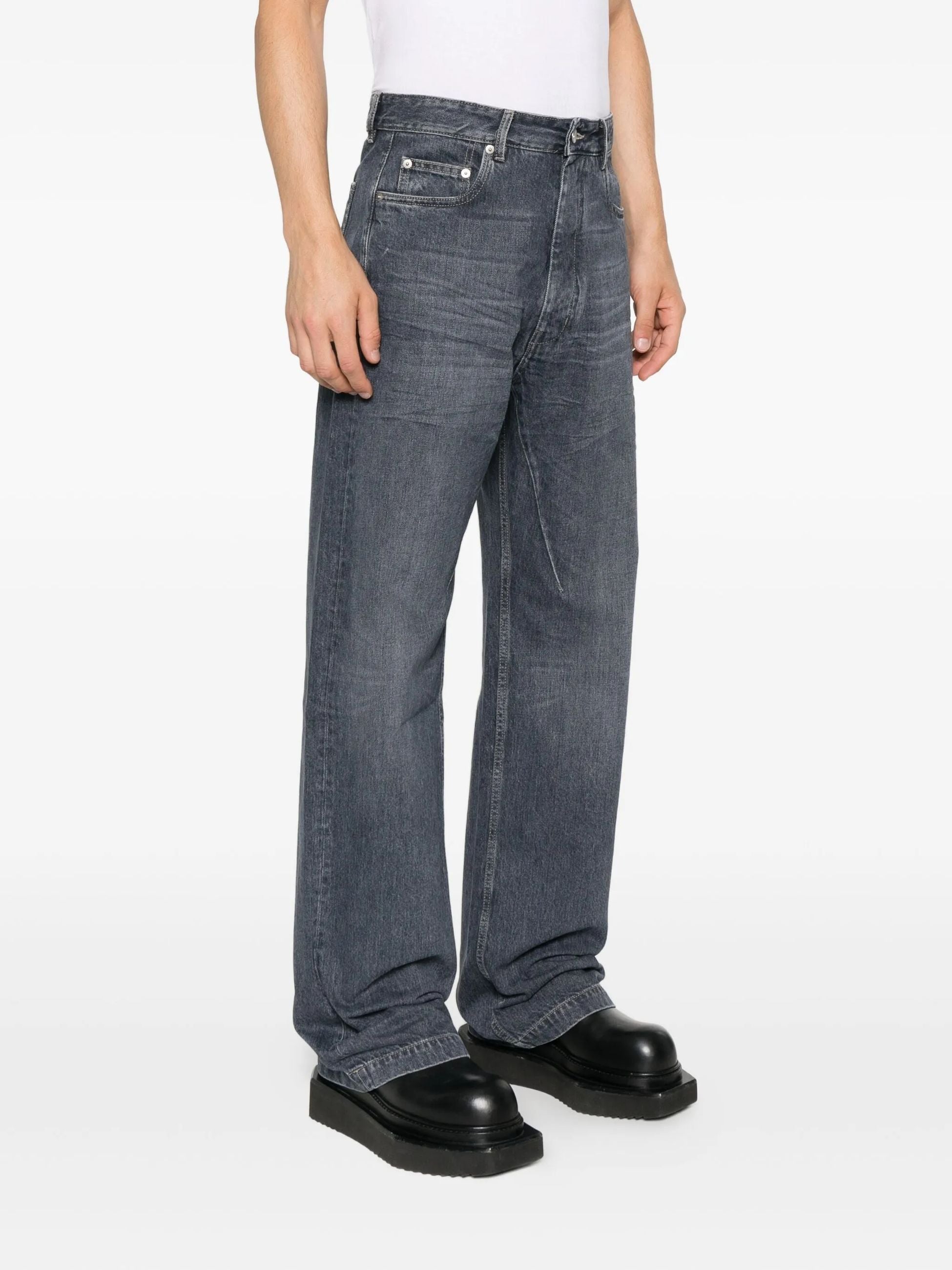 RICK OWENS DRKSHDW デストロイデニム　85 RICK OWENS DRKSHDW - Jeans - DU02E7351DGY – Malibù Concept Store