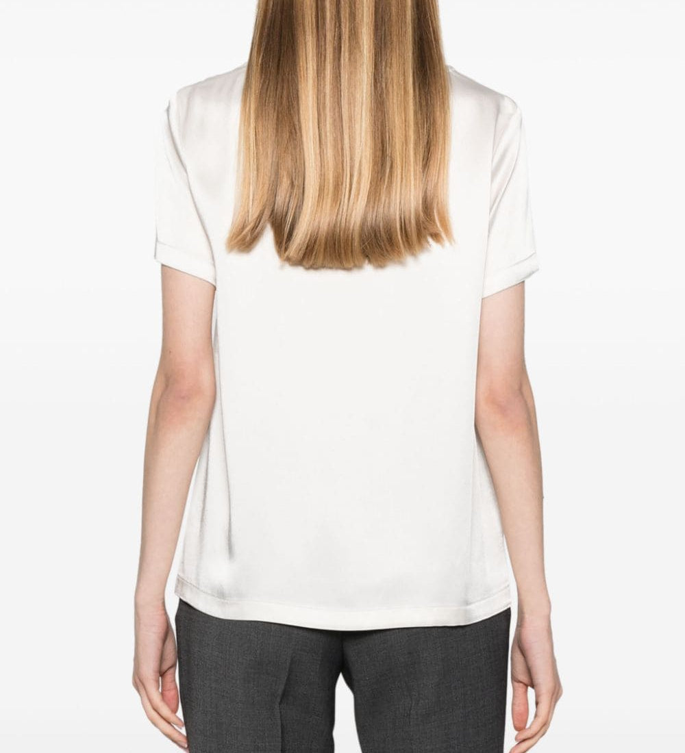 S Max Mara  Bianco