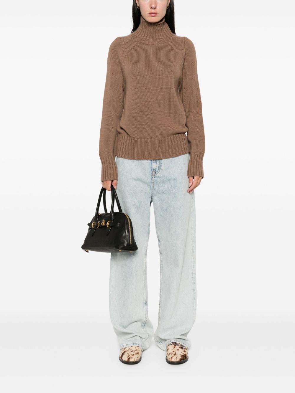 S Max Mara  Marrone