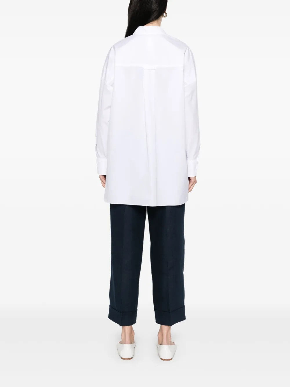 S Max Mara  Bianco